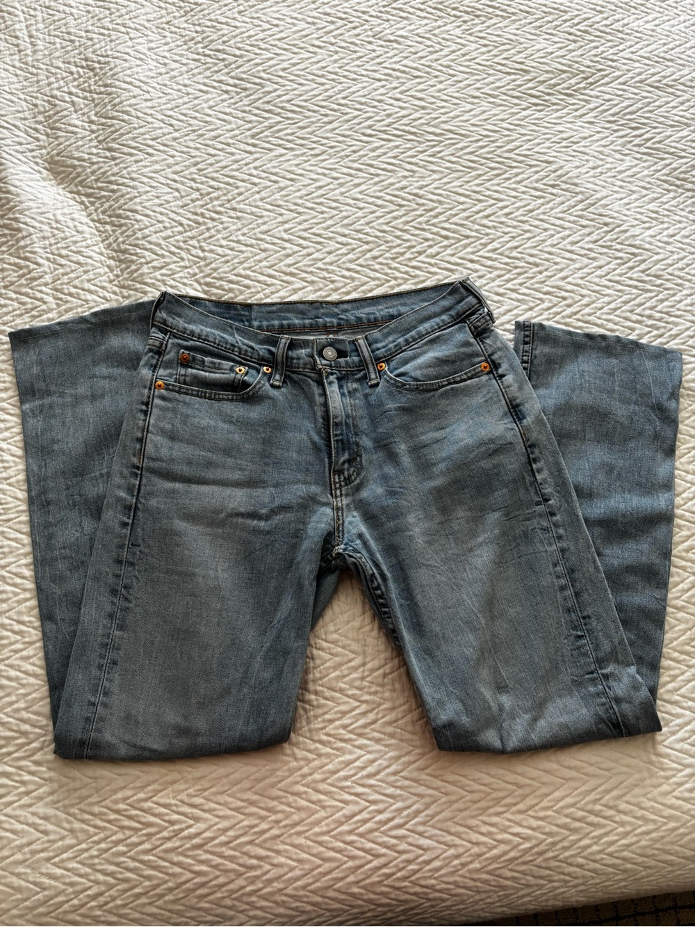 Levi's 514 Women's Faded Blue Bootcut Jeans